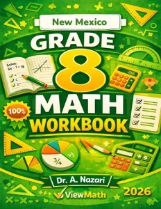 New Mexico NM-MSSA Grade 8 Math Workbook