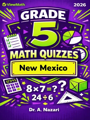 New Mexico NM-MSSA Grade 5 Math Quizzes