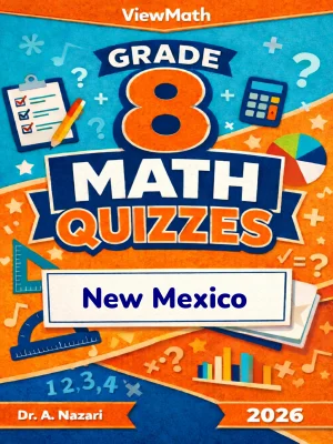 New Mexico NM-MSSA Grade 8 Math Quizzes