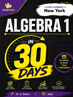 New York Regents Algebra 1 Math in 30 Days