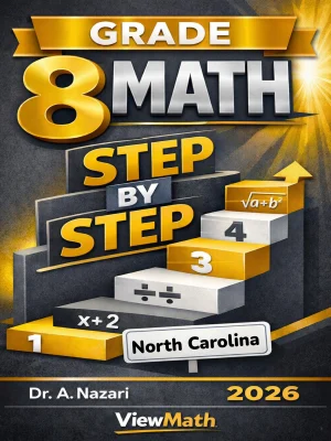North Carolina NC EOG Grade 8 Math Step by Step