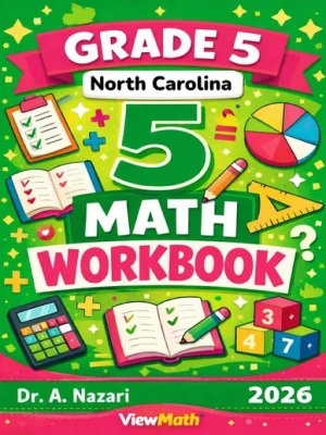 North Carolina NC EOG Grade 5 Math Workbook