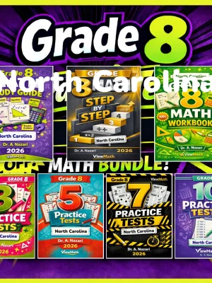 North Carolina Grade 8 Math Bundle