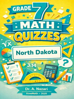 North Dakota NDSA Grade 7 Math Quizzes