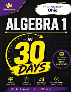 Ohio OST Algebra 1 Math in 30 Days