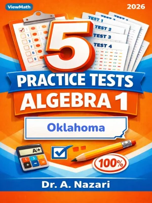 5 Full-Length Oklahoma OSTP EOI Algebra 1 Math Practice Tests