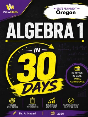 Oregon OSAS Algebra 1 Math in 30 Days