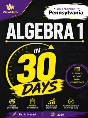 Pennsylvania Keystone Algebra 1 Math in 30 Days