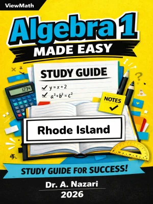 Rhode Island RICAS Algebra 1 Math Made Easy