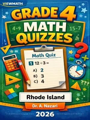Rhode Island RICAS Grade 4 Math Quizzes