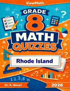Rhode Island RICAS Grade 8 Math Quizzes