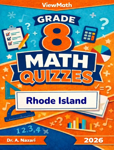 Rhode Island RICAS Grade 8 Math Quizzes
