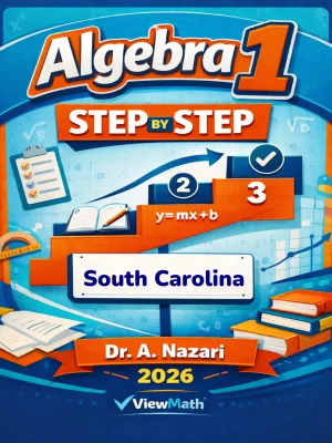 South Carolina SC EOCEP Algebra 1 Math Step by Step