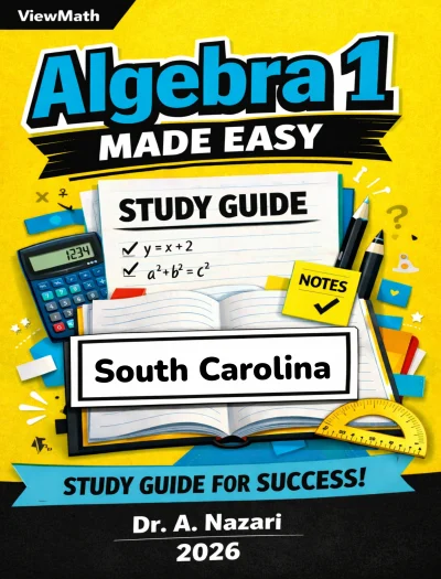 South Carolina SC EOCEP Algebra 1 Math Made Easy