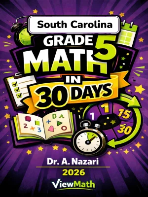 South Carolina SC READY Grade 5 Math in 30 Days