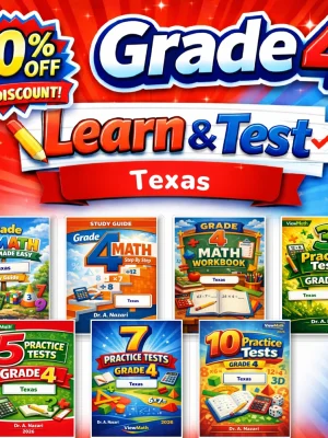 Texas Grade 4 Math Bundle