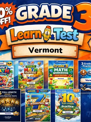 Vermont Grade 3 Math Bundle