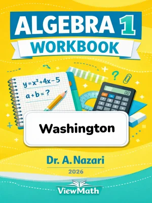 Washington SBA Algebra 1 Math Workbook