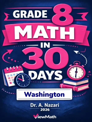 Washington SBA Grade 8 Math in 30 Days