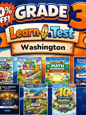 Washington Grade 3 Math Bundle