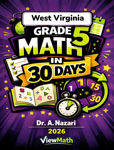 West Virginia WVGSA Grade 5 Math in 30 Days