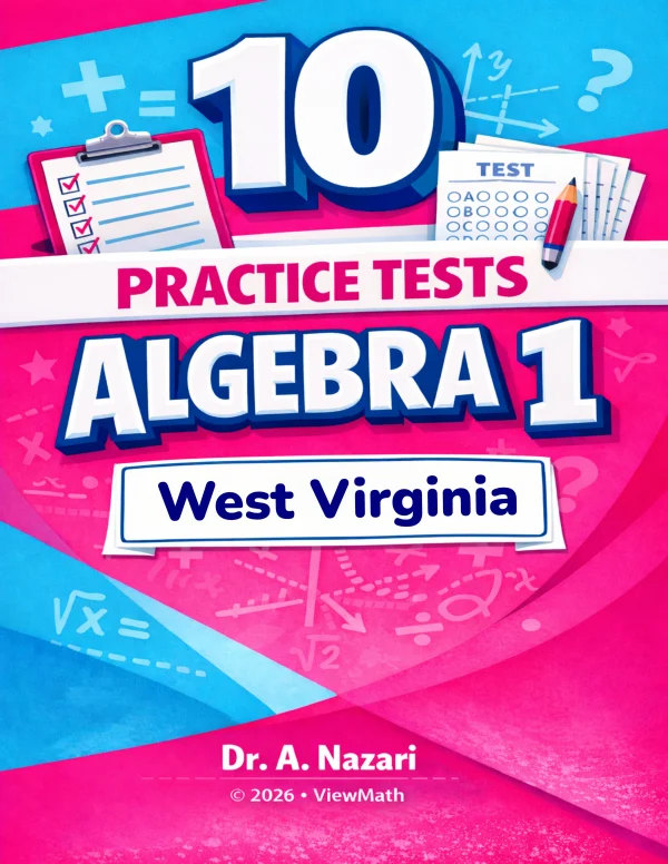 10 West Virginia WVGSA Algebra 1 Math Practice Tests – PDF eBook ...