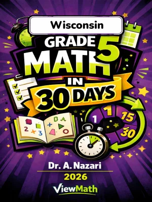 Wisconsin Forward Exam Grade 5 Math in 30 Days