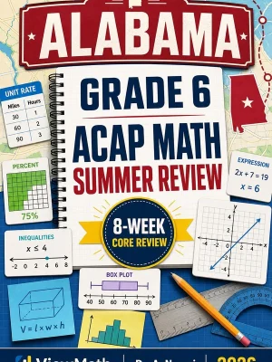 Alabama ACAP Grade 6 Math Summer Review