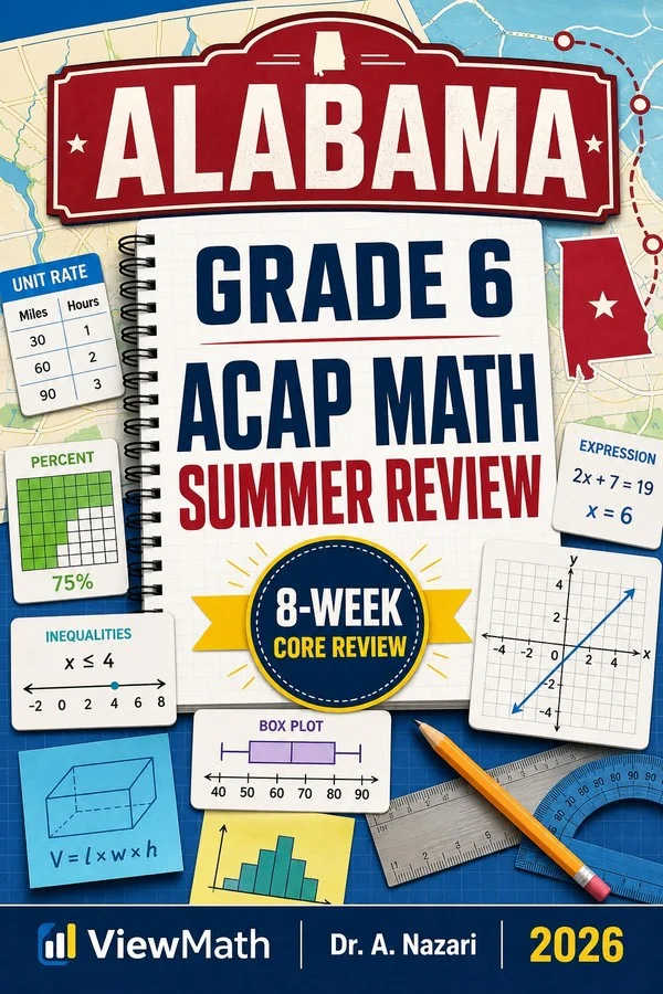 Alabama ACAP Grade 6 Math Summer Review