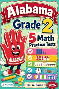 5 Full-Length Alabama Grade 2 Math Practice Tests