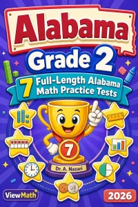7 Full-Length Alabama Grade 2 Math Practice Tests