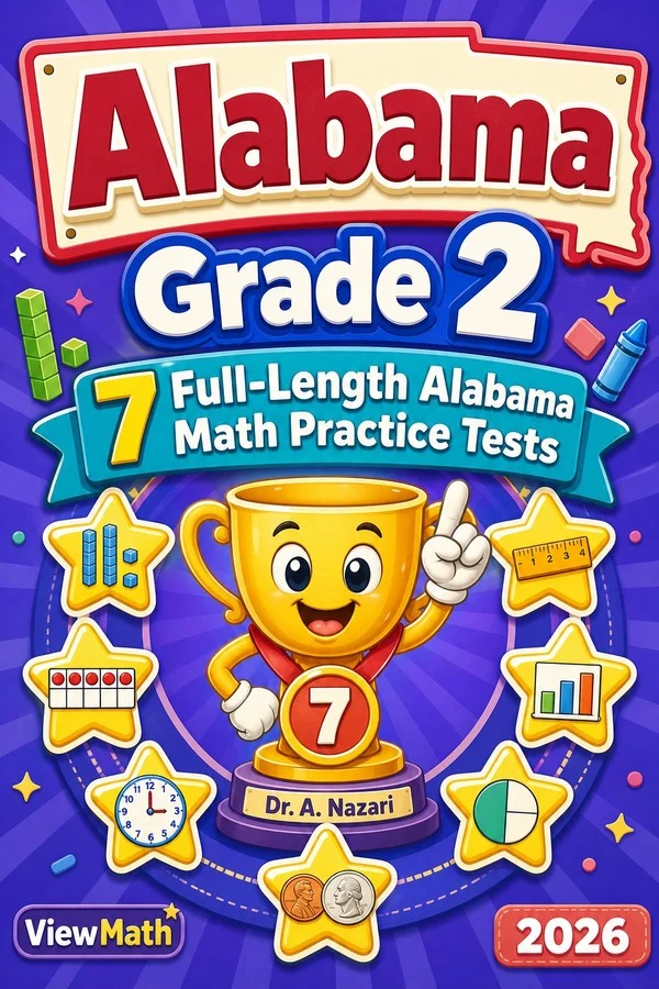 7 Full-Length Alabama Grade 2 Math Practice Tests