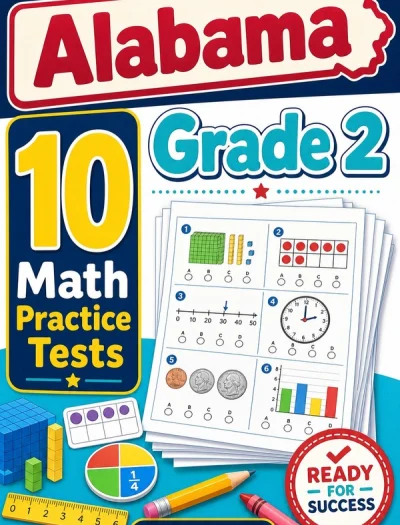 10 Full-Length Alabama Grade 2 Math Practice Tests