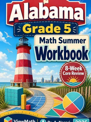 Alabama ACAP Grade 5 Math Summer Review Workbook