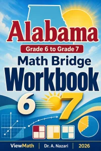 Alabama ACAP Grade 6 Math Summer Bridge Workbook