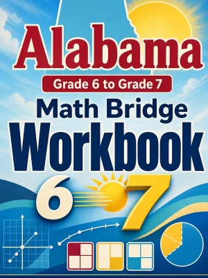 Alabama ACAP Grade 6 Math Summer Bridge Workbook