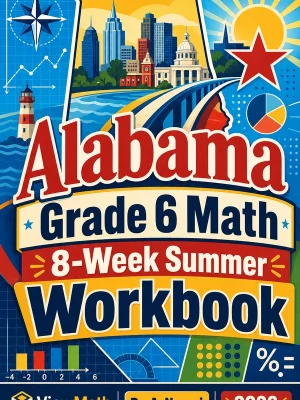 Alabama ACAP Grade 6 Math Summer Review Workbook