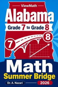 Alabama ACAP Grade 7 to Grade 8 Math Summer Bridge