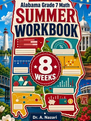 Alabama ACAP Grade 7 Math Summer Review Workbook