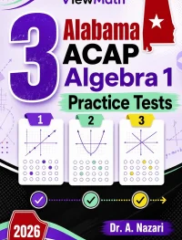 3 Alabama ACAP Algebra 1 Math Practice Tests