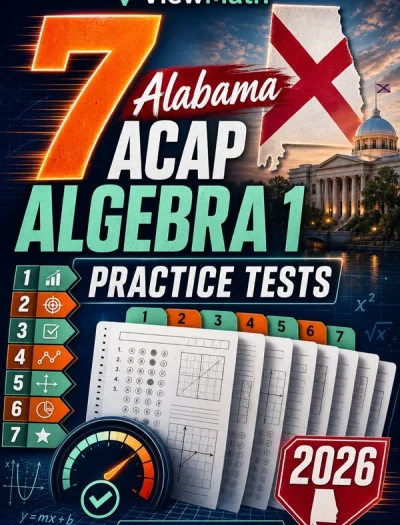 7 Alabama ACAP Algebra 1 Math Practice Tests