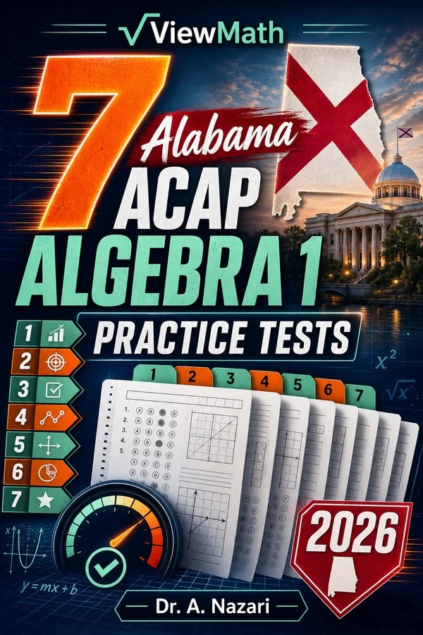 7 Alabama ACAP Algebra 1 Practice Tests