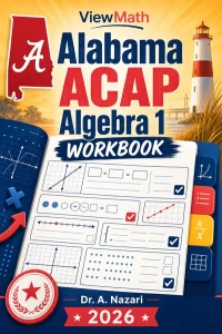 Alabama ACAP Algebra 1 Math Workbook