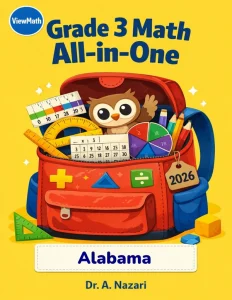 Alabama ACAP Grade 3 Math All-in-One