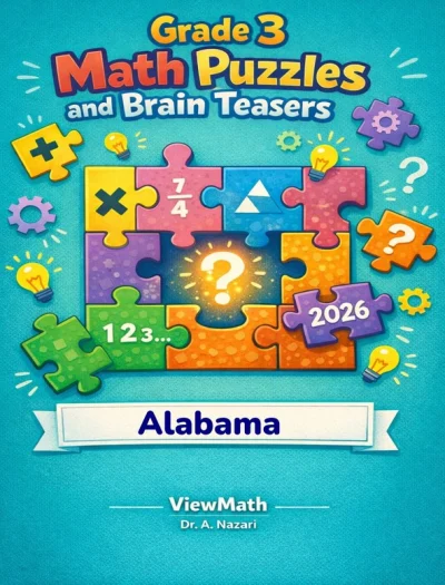 Alabama ACAP Grade 3 Math Puzzles and Brain Teasers