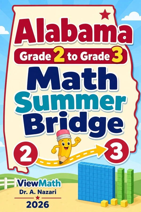 Alabama Grade 2 to Grade 3 Math Summer Bridge