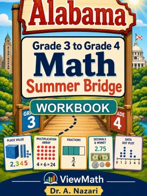 Alabama ACAP Grade 3 Math Summer Bridge Workbook