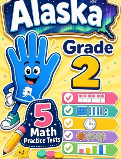 5 Full-Length Alaska Grade 2 Math Practice Tests