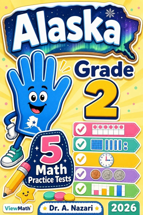 5 Full-Length Alaska Grade 2 Math Practice Tests