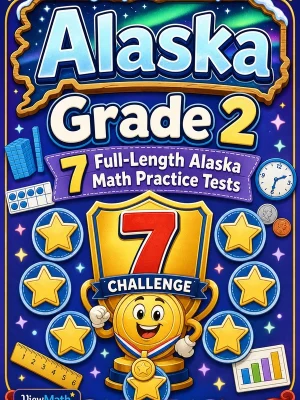 7 Full-Length Alaska Grade 2 Math Practice Tests